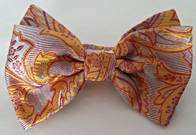 Jacquard Silk Bow-Tie