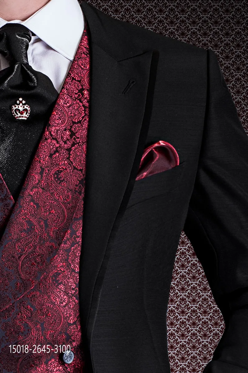 Red Lurex Handkerchief