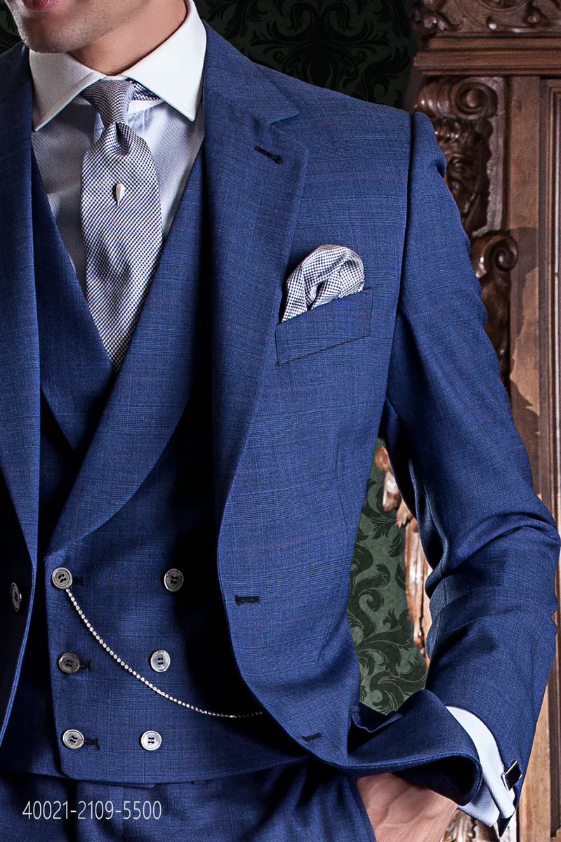 Sky Blue Cotton Shirt with white Contrast Collar