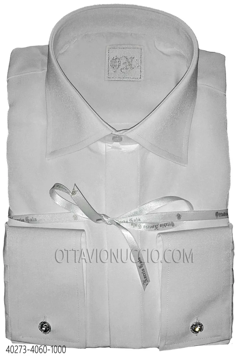 Camicia microfibra bianca