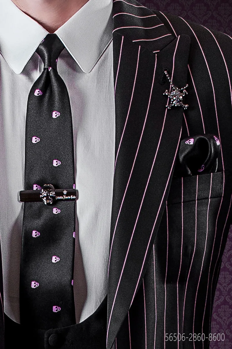 Silk 6.5cm Tie and Handkerchief Set