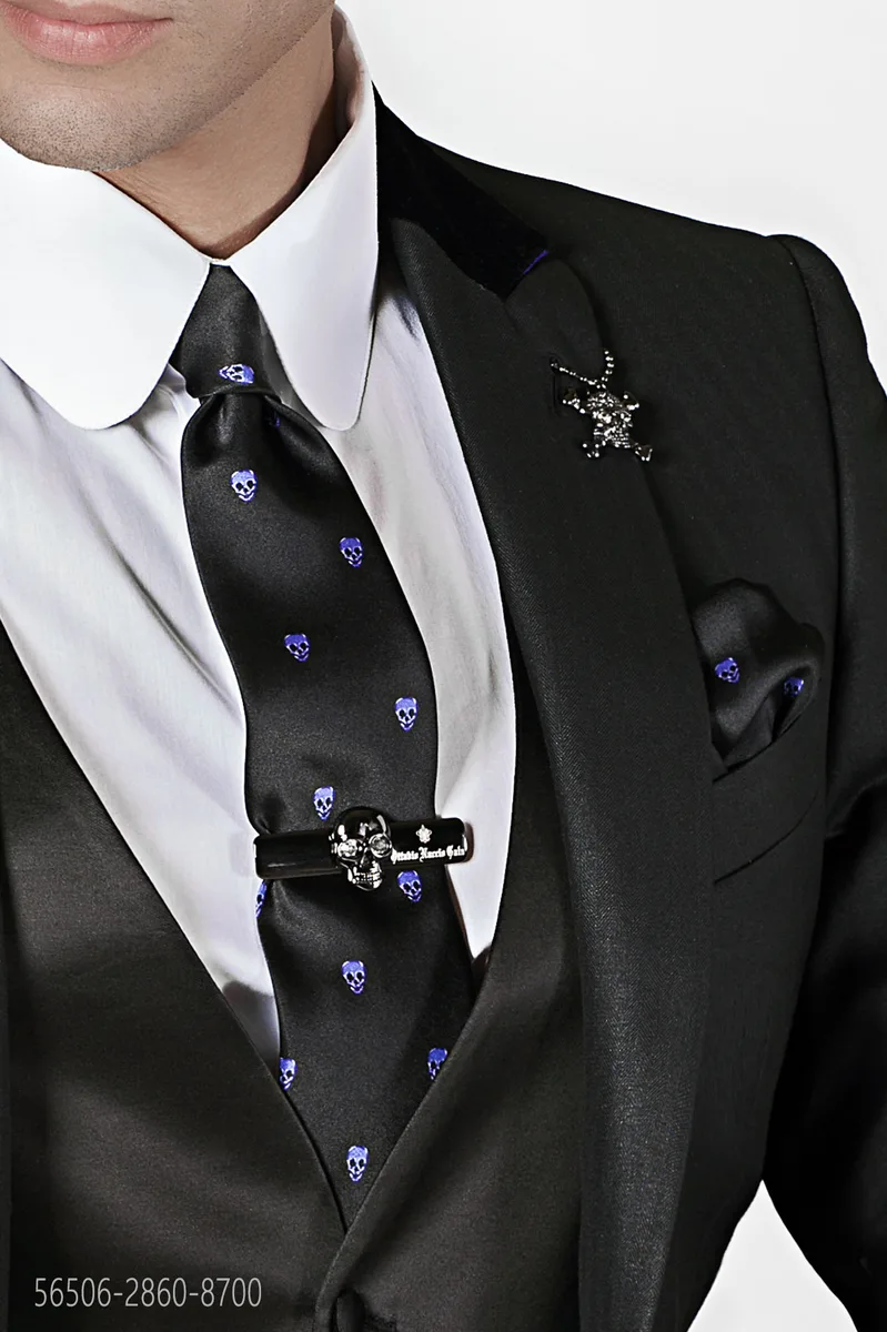 Silk 6.5cm Tie and Handkerchief Set
