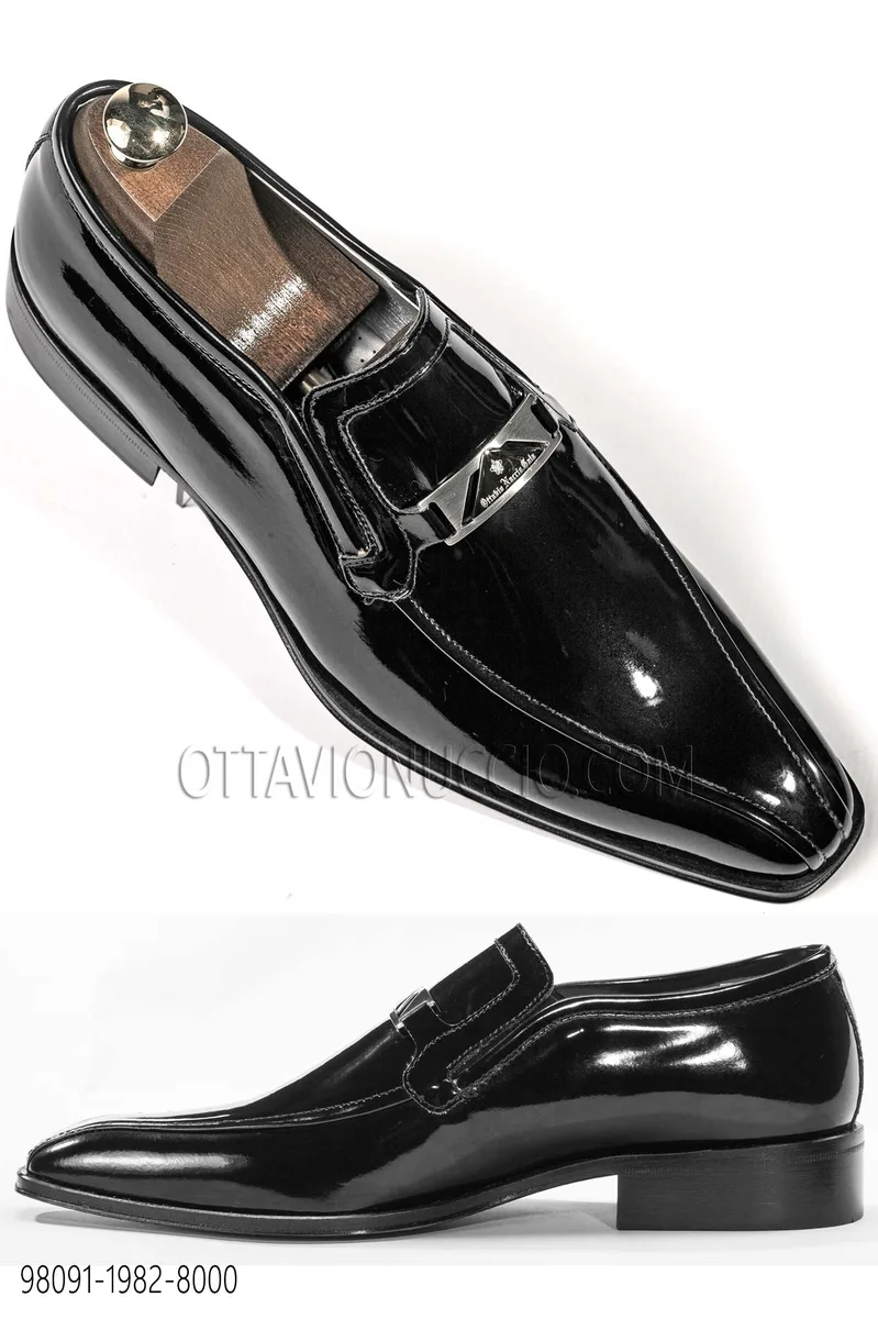 Chaussures vernies noires