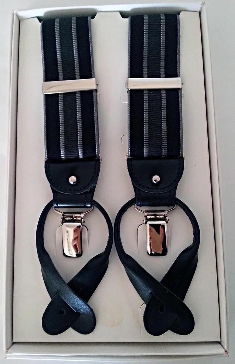 Black Elastic Braces