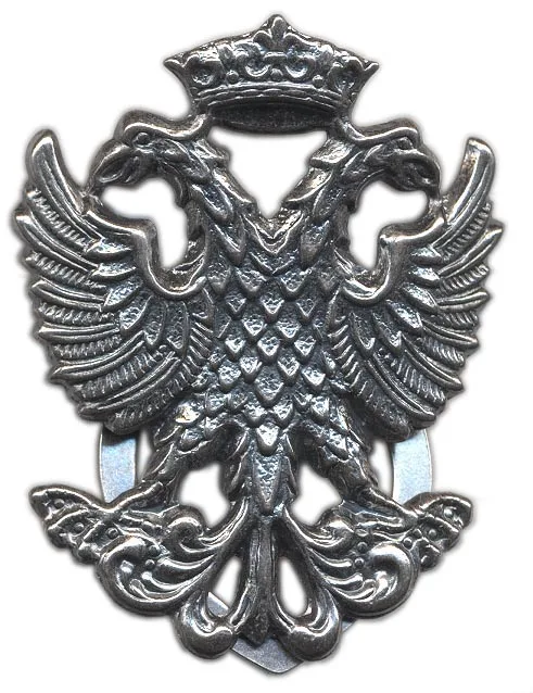 Fermoir broche en forme d'aigle, finition bronze