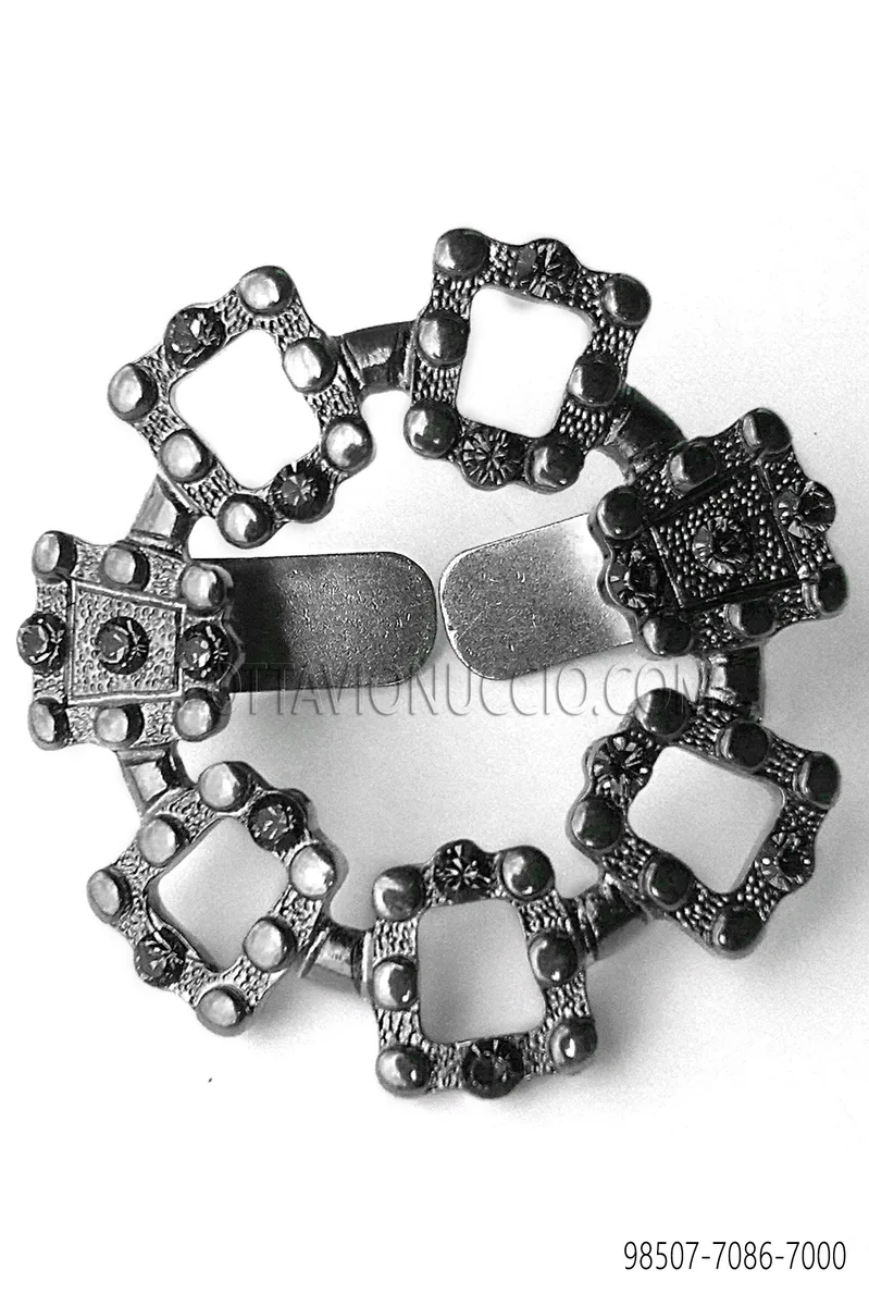 Gunmetal Grey Cravat Clasp