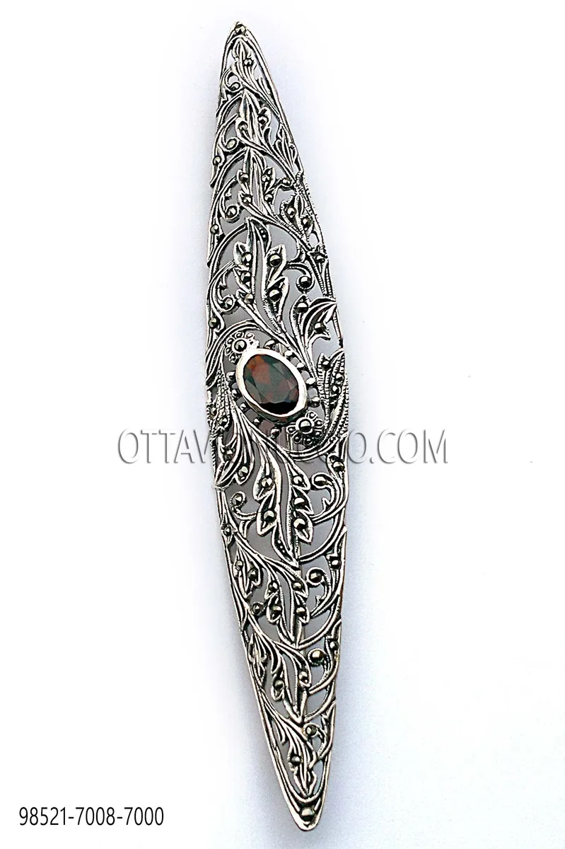 Spilla placcata in argento