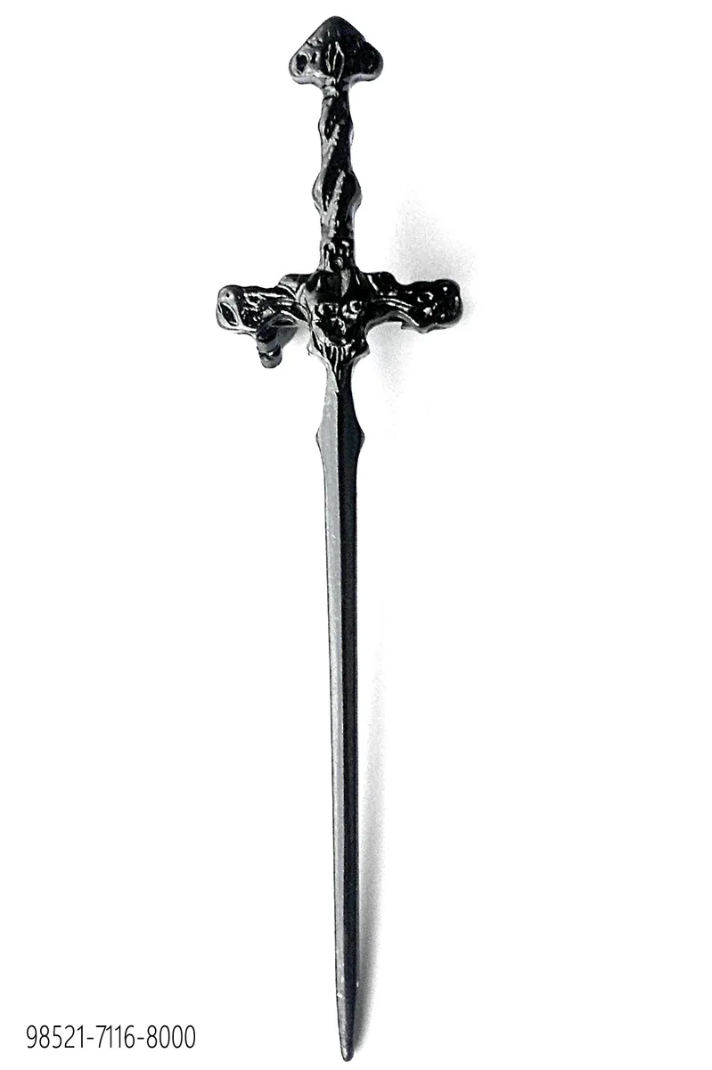 Spilla spada finitura canna fucile