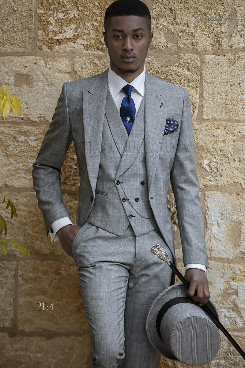 Costume prince de galles de mariage homme sur mesure 1