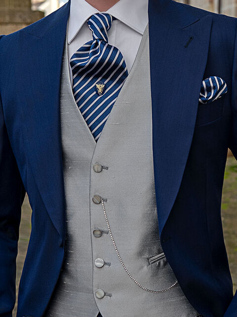 Gilet in shantung